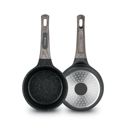 Rondel na indukcję z powłoką marmurową Starke Pro Embossed 1,2 l