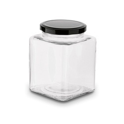 Słoiki szklane z metalową zakrętką Tadar Belo 500 ml 6 sztuk i 96 etykiet na przyprawy