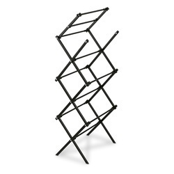Suszarka na pranie pionowa teleskopowa Konighoffer Cortina 77.5 x 28 x 95 cm czarna