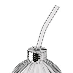 Szklanka ze słomką Tadar Bombka 400 ml