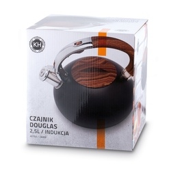 Czajnik nierdzewny Konighoffer Douglas 2,5 l czarny