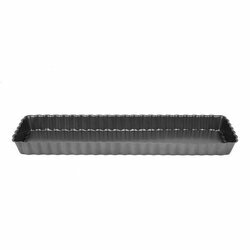Forma do tarty z wyjmowanym dnem Tadar 35 x 11 x 2,5 cm prostokątna