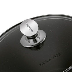 Garnek na indukcję wysoki Konighoffer Pollo 6 l i 2 nakładki