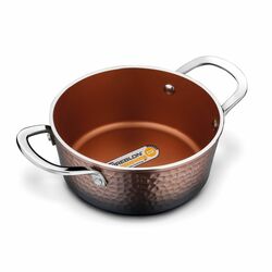 Garnek na indukcję z powłoką nieprzywierającą Starke Pro Glossy Copper 1,6 l