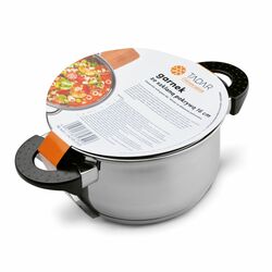 Garnek ze stali nierdzewnej Tadar Jumbo Basic 16 cm z pokrywką