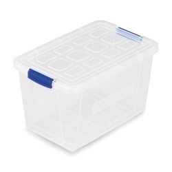 Komplet 2 pojemników na żywność Plastic Forte Mini 200 ml i 400 ml