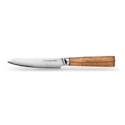Komplet 6 noży Starke Pro Damascus Takeru w skórzanej torbie