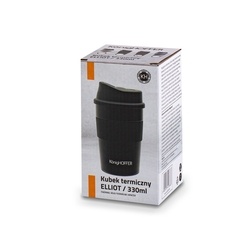 Kubek termiczny Konighoffer Elliot 330 ml czarny