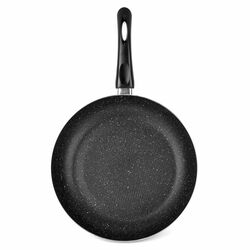 Patelnia marmurkowa non-stick Tadar Marmara Black 30 cm indukcja