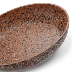 Patelnia na indukcję granitowa Konighoffer Brown Rock 20 cm