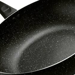 Patelnia WOK na indukcję Tadar Marmara Black 30 x 8,5 cm