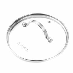 Rondel ze stali nierdzewnej z pokrywką Starke Pro Gemini 2,3 l