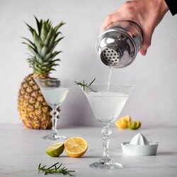 Shaker do drinków i koktajli Tadar Galeo 750 ml karbowany