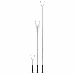 Widelec ogniskowy do pieczenia kiełbas teleskopowy Tadar 30-115 cm