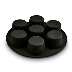 Forma do 7 muffin silikonowa do frytkownicy beztłuszczowej airfryera Tadar 21 x 21 x 4 cm