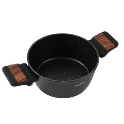 Garnek na indukcję non-stick z pokrywką Starke Pro Archie Wooden 1,6 l