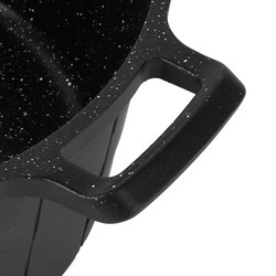 Garnek na indukcję z powłoką marmurową i pokrywką Starke Pro Crows Marble 6,2 l
