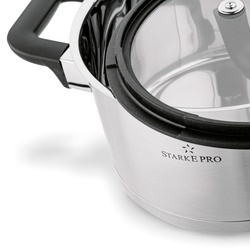 Garnek nierdzewny z pokrywką Starke Pro Rigor 5,7 l