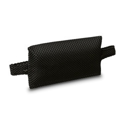 Leżanka leżak ogrodowy plażowy Tadar 6 pozycji 63 x 182 x 55 cm czarny