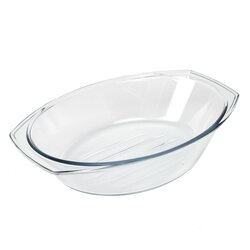 Naczynie żaroodporne owalne z pokrywą Termisil Grill&Drop 2,9 l