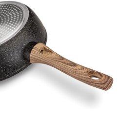 Patelnia granitowa głęboka KonigHOFFER Pescado z pokrywką 28 cm