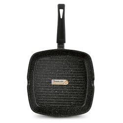Patelnia grillowa non-stick Starke Pro Chelsea 28 cm kwadratowa z przekładką filcową
