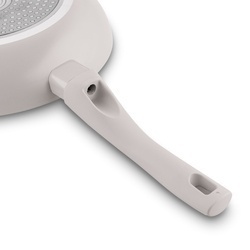 Patelnia na indukcję non-stick z pokrywką Konighoffer Tierra Beige 24 cm