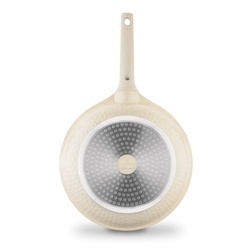 Patelnia na indukcję uniwersalna Starke Pro Texture Creamy 28 cm