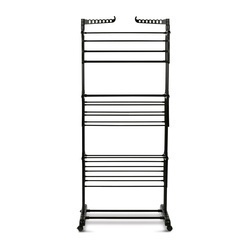 Suszarka na pranie pionowa Konighoffer 75 x 64 x 175 cm czarna