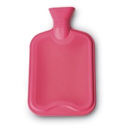 Termofor gumowy i pokrowiec Tadar Serduszka 1,5 l 33 x 20 cm