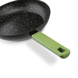 Zestaw 3 patelni na indukcję marmurowych Konighoffer Pedra Verde 20 cm 24 cm 28 cm i 5 miarek