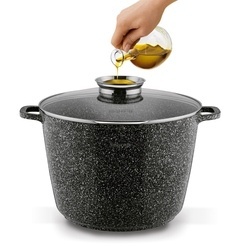 Garnek ceramiczny wysoki Konighoffer Kingstone 10 l okrągły z aromatyzerem