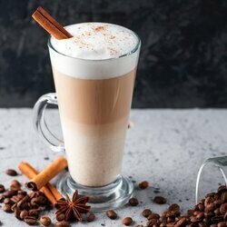 Komplet sześciu szklanek Tadar Caffe Latte 250 ml