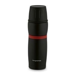 Kubek termiczny Konighoffer Robin 480 ml czarno czerwony