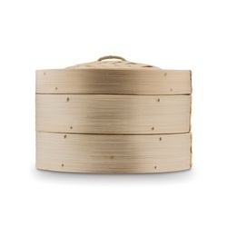 Parowar bambusowy Tadar dwupoziomowy 20 cm