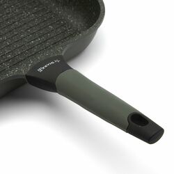 Patelnia grillowa marmurowa na indukcję Starke Pro Viridi 28 cm