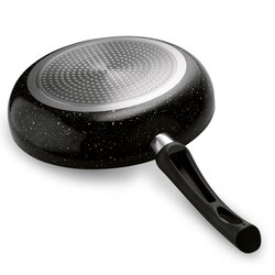 Patelnia marmurkowa non-stick głęboka Tadar Marmara Black 28 cm