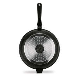 Patelnia na indukcję głęboka Konighoffer Pollo Black 28 x 7 cm