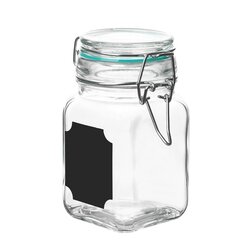 Słoiki szklane z kredą Tadar 250 ml 6 sztuk i 12 etykiet kredowych
