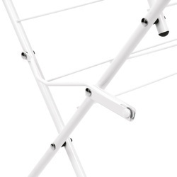Suszarka balkonowa Tadar Marry III 64 x 45 x 136 cm biała trzypoziomowa