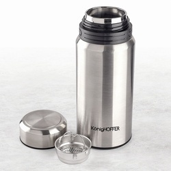 Termos próżniowy ze stali nierdzewnej z sitkiem Konighoffer Adventure 500 ml